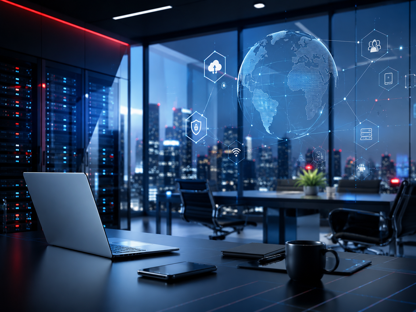 Modern business technology environment